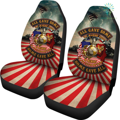 Veteran Car Seat Covers All Gave Some Some Gave All Seat Covers Red