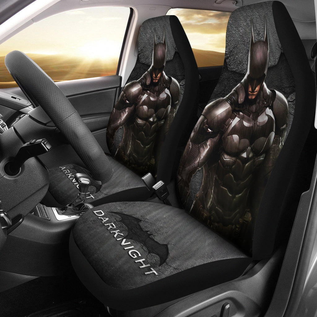 Batman Car Seat Covers DC Bat Man The Dark Knight Graphic Seat Covers Black