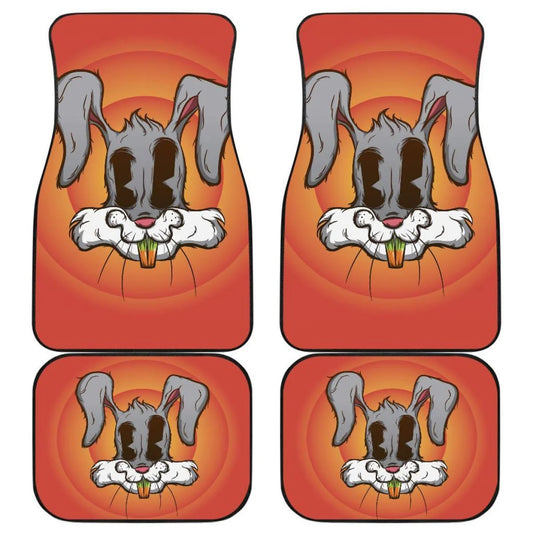 Looney Tunes Car Floor Mats Looney Tunes Weird Face Bugs Bunny Car Mats