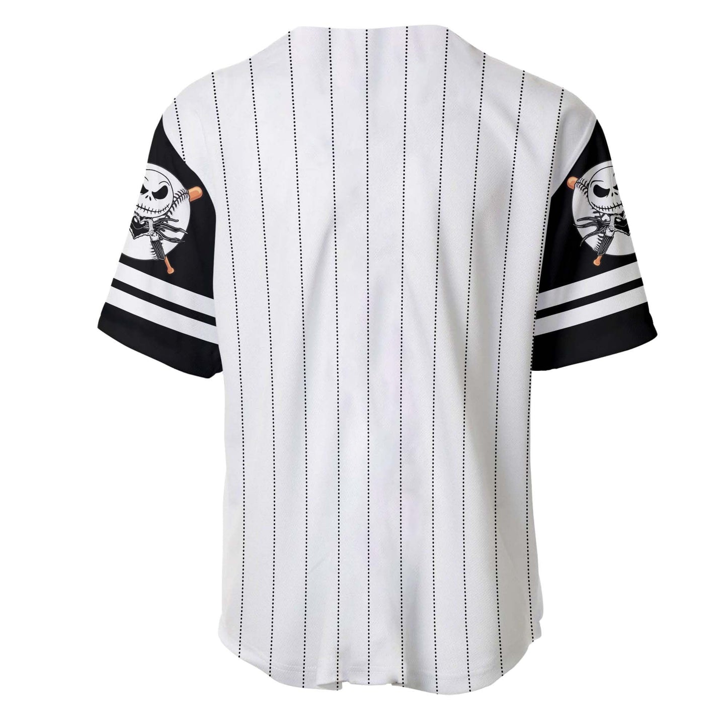 TNBC Jersey Jack Skellington Hitter Player Graphic Black Jersey Shirt TNBC Baseball Jersey