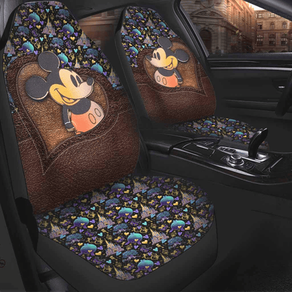 MM Car Seat Covers MM Magic Love 50 Years Seat Covers Brown