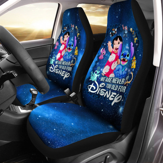 Stitch Car Seat Covers We Are Never Too Old For Lilo And Stitch Seat Covers Blue