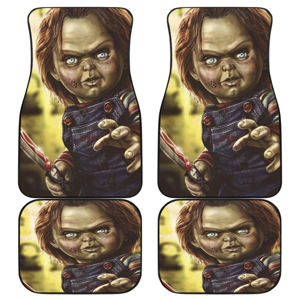 Horror Car Mats Chucky Horror Car Floor Mats Child'S Play Car Mats