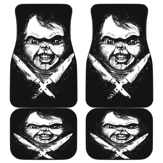 Horror Car Floor Mats Chucky Horror Film  Car Floor Mats