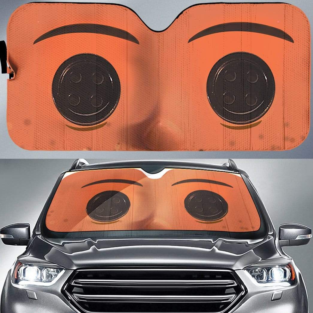 Gearhumans Custom Car Auto Sunshade Coraline