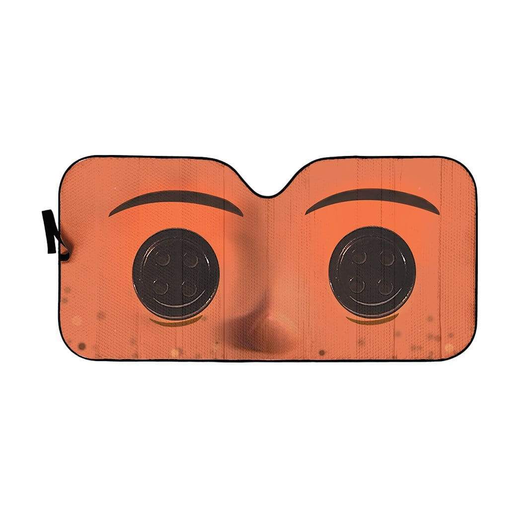 Gearhumans Custom Car Auto Sunshade Coraline