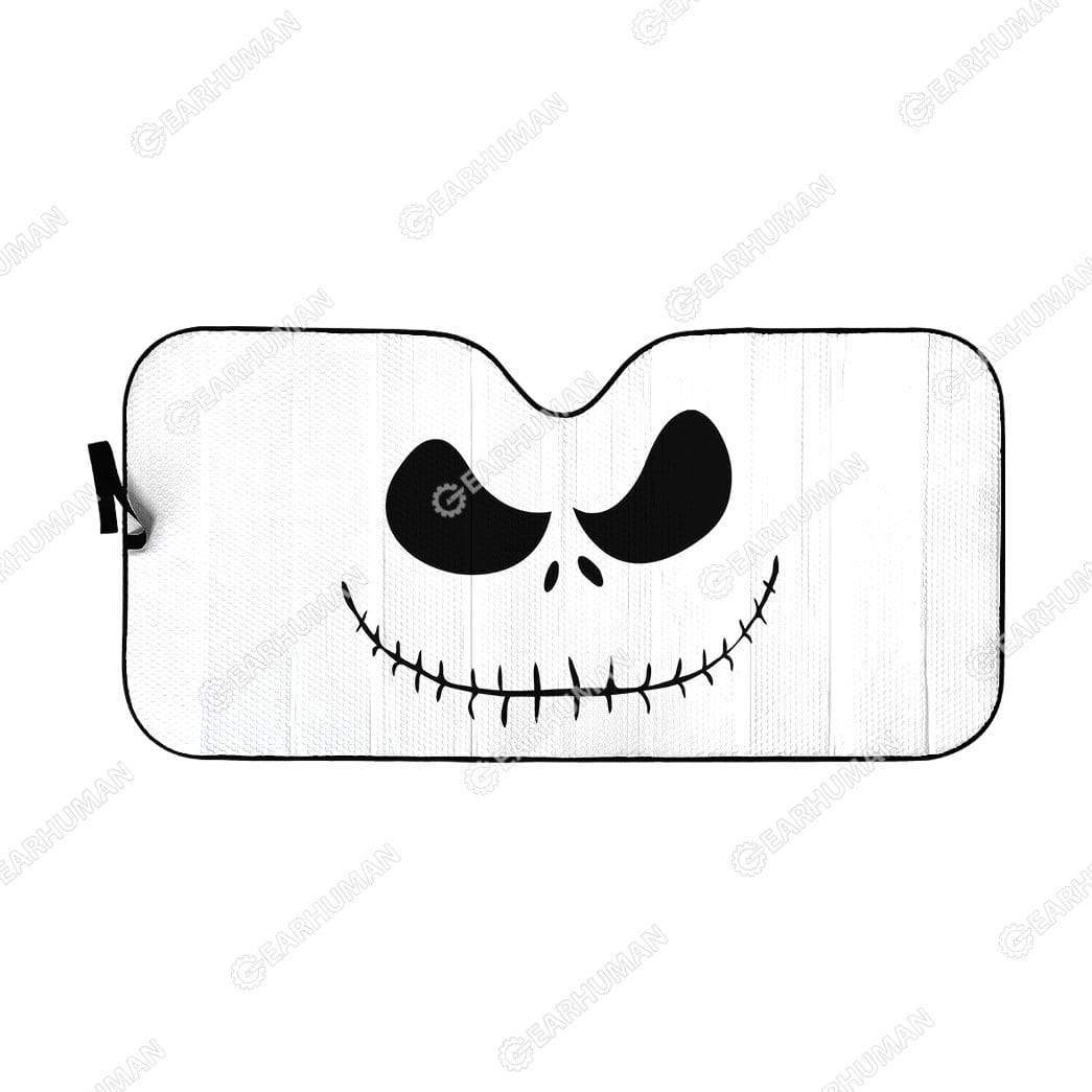 Gearhumans Custom Car Auto Sunshade Ghost