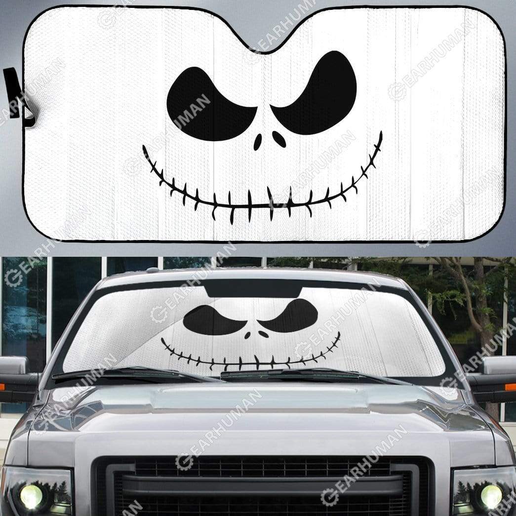 Gearhumans Custom Car Auto Sunshade Ghost