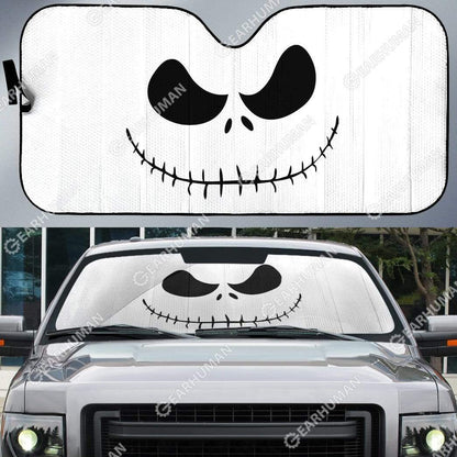 Gearhumans Custom Car Auto Sunshade Ghost