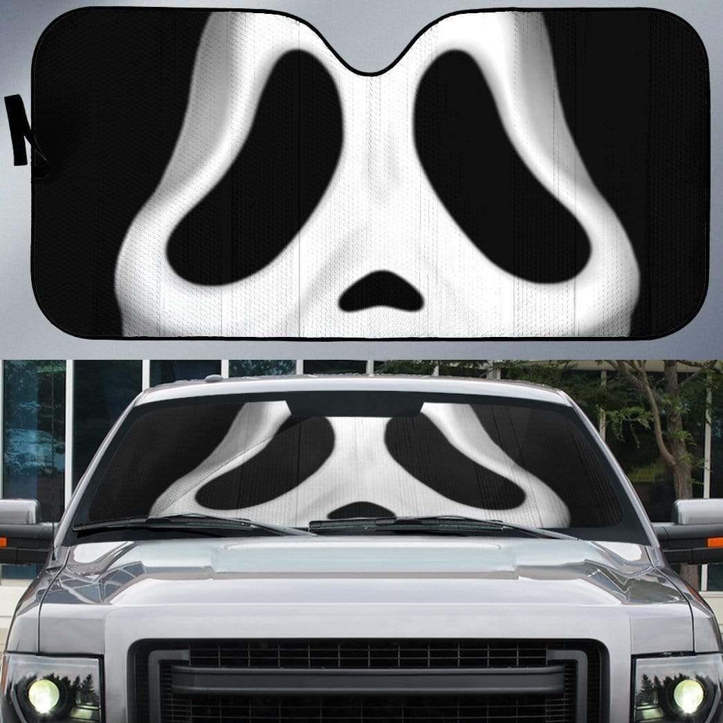 Gearhumans Custom Car Auto Sunshade Ghostface