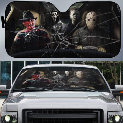 Gearhumans Custom Car Auto Sunshade Murder