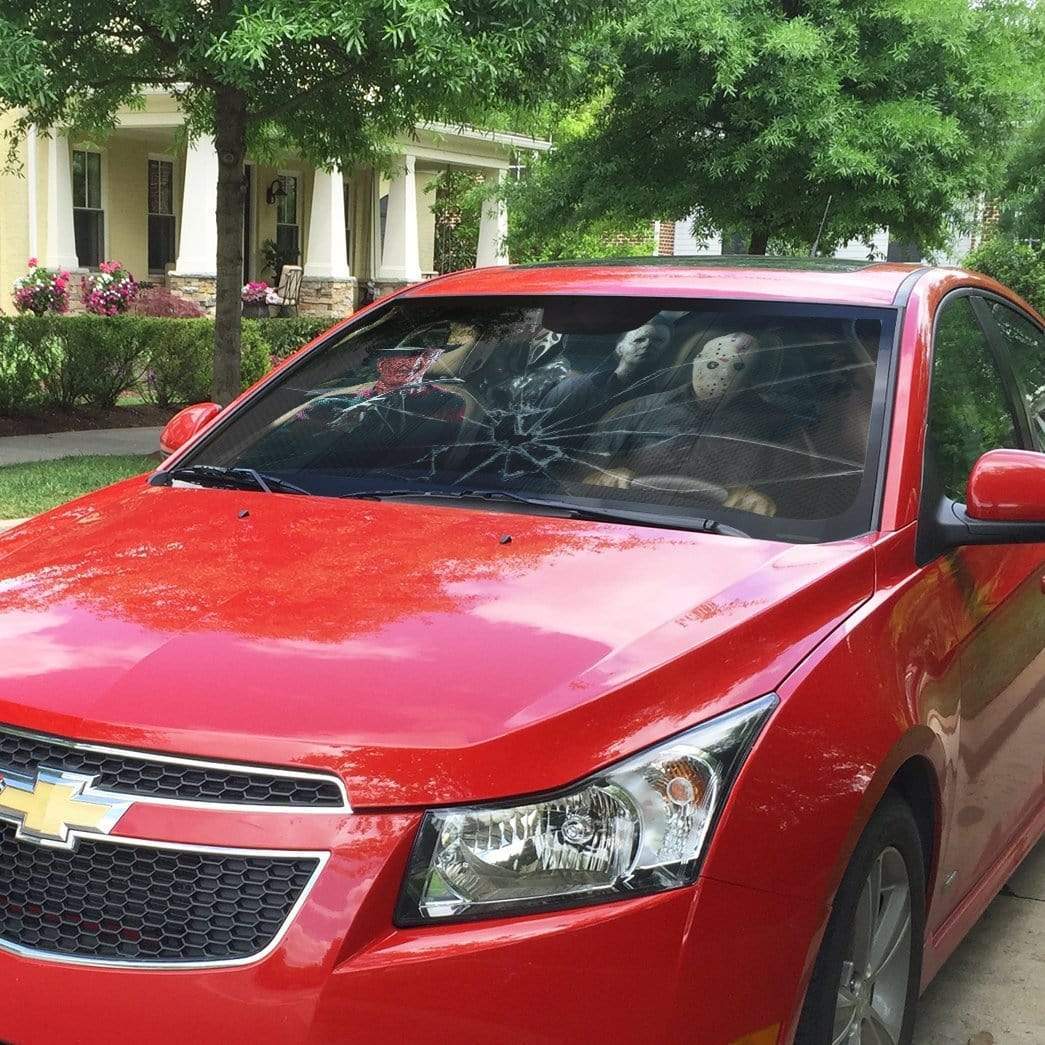 Gearhumans Custom Car Auto Sunshade Murder