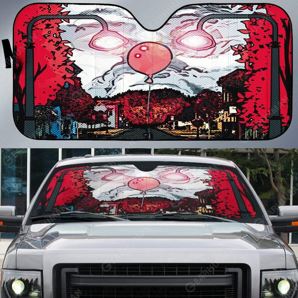 Gearhumans Custom Car Auto Sunshade Pennywise