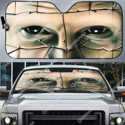 Gearhumans Custom Car Auto Sunshade Pinhead