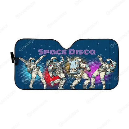 Gearhumans Custom Car Auto Sunshade Space Disco