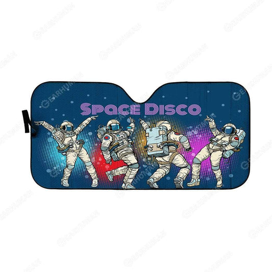 Gearhumans Custom Car Auto Sunshade Space Disco