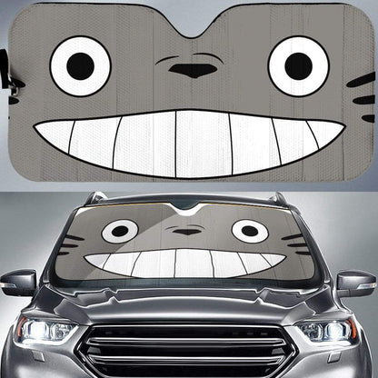 Gearhumans Custom Car Auto Sunshade Totoro