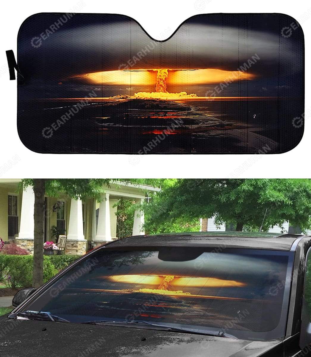 Gearhumans Custom Car Auto Sunshade Tsar Bomba