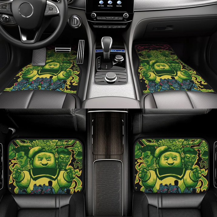 Ghostbusters Car Floor Mats Ghostbusters Stay Puft All Types Of Ghost Car Mats