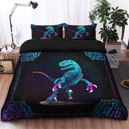 Dinosaur Mandala Bedding Set