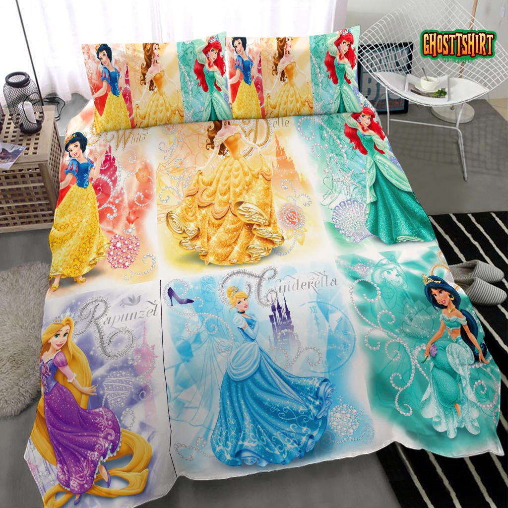 DN Bedding Set DN Princesses Different Theme And Items Pattern Duvet Covers Colorful Unique Gift