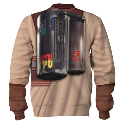 SW Hoodie Boushh Costume SW Cosplay T-shirt Colorful Unisex Adults