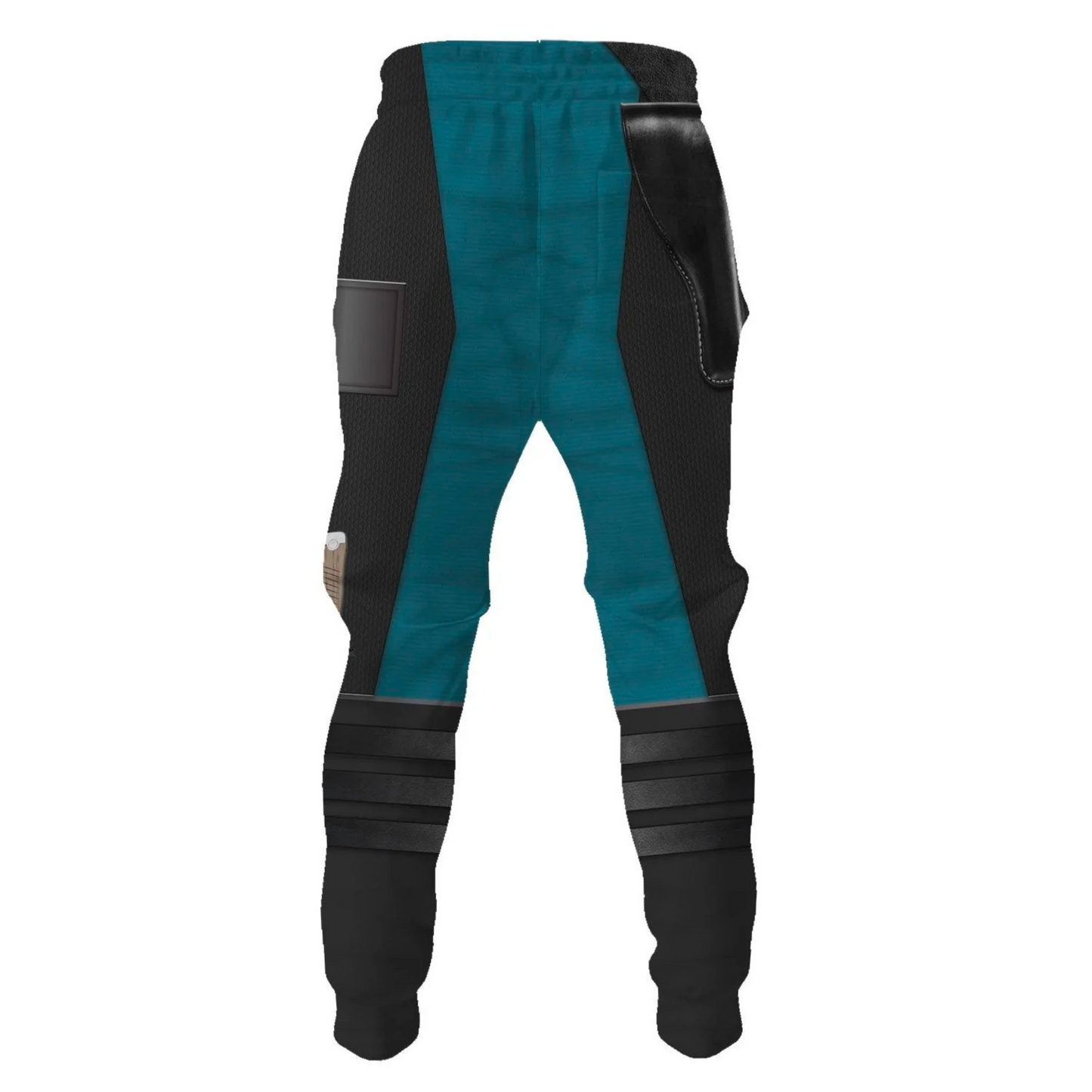 SW Pants Cara Dune Costume SW Cosplay Jogger Black Green Unisex Adults