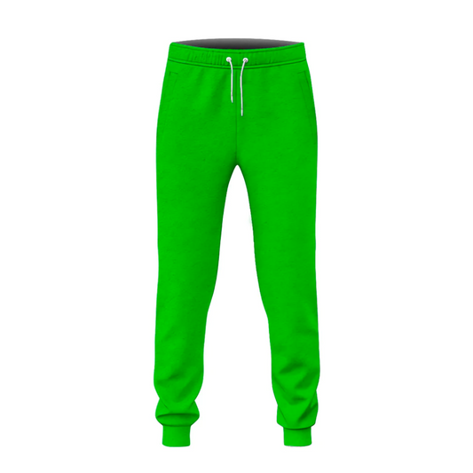 Super Mario Costume Pants Game Character Yoshi Costume Jogger Green White Unisex Adults