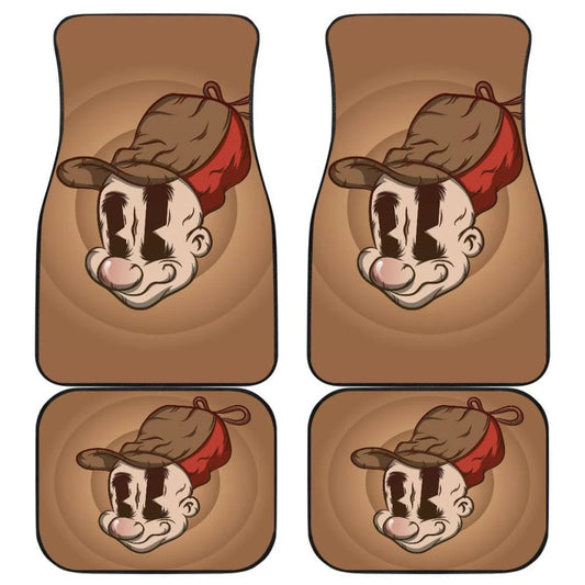 Looney Tunes Car Floor Mats Looney Tunes Weird Face Elmer Fudd Car Mats