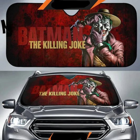 Joker Car Sun Shade Joker Batman The Killing Joke Winshield Sun Shade Red