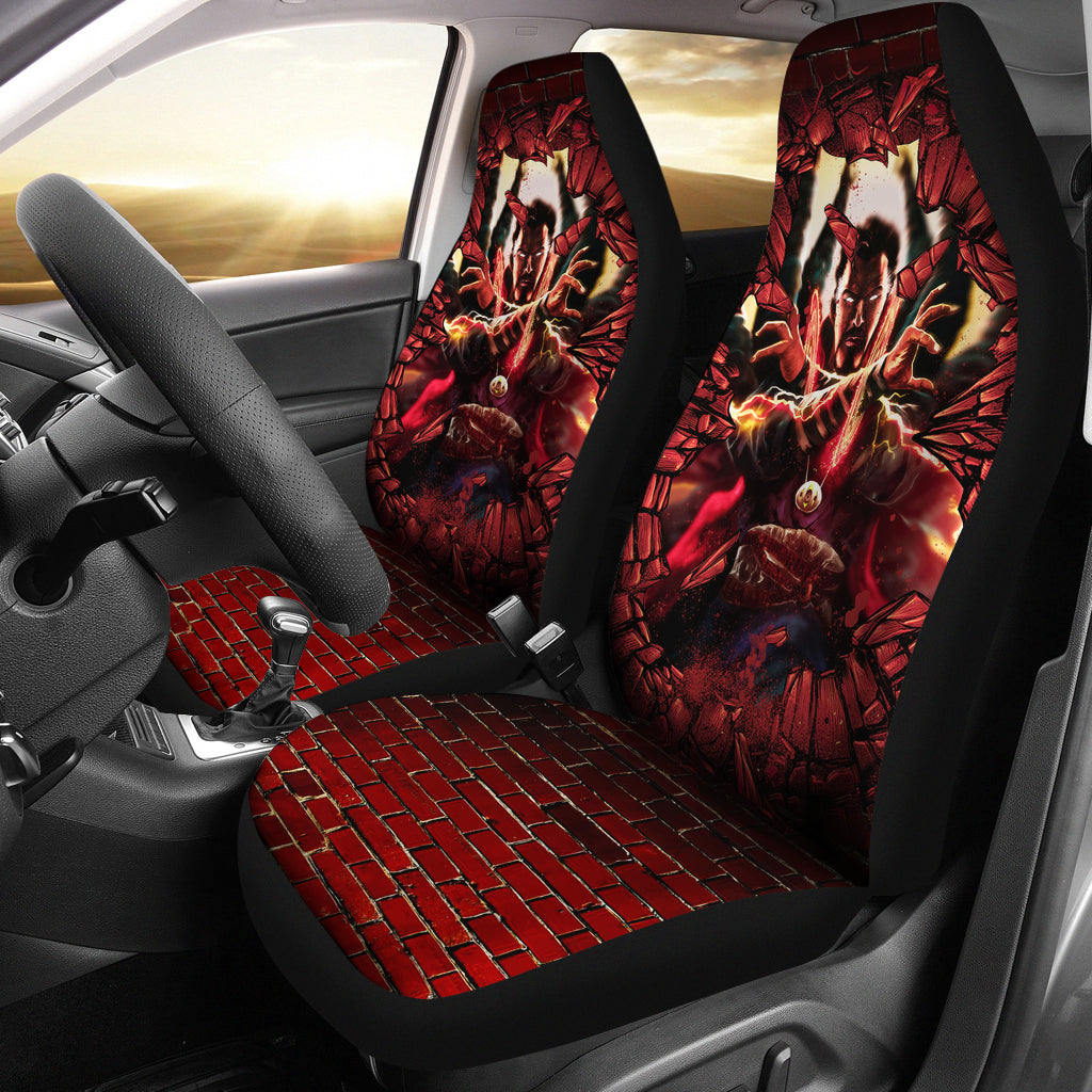 Doctor Strange Break Wall Car Seat Cover