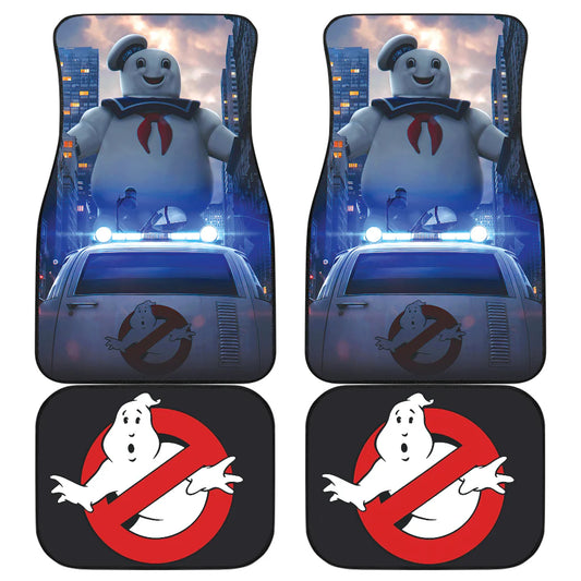 Ghostbusters Car Floor Mats Ghostbusters Van And Stay Puft Marshmallow Man Car Mats
