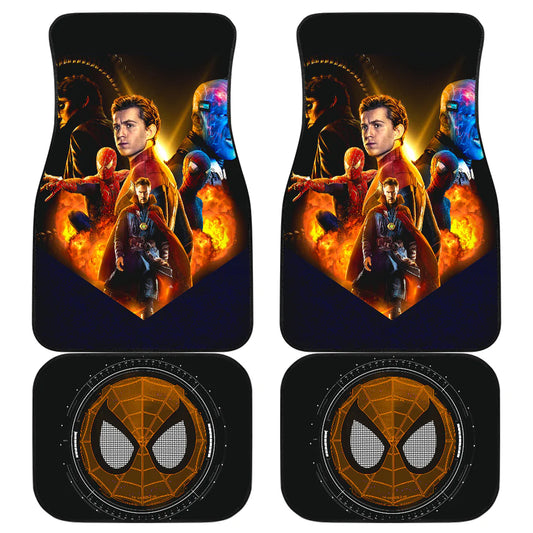 Spiderman Car Mats Spiderman Dr Strange And Villains Graphic Car Floor Mats Colorful