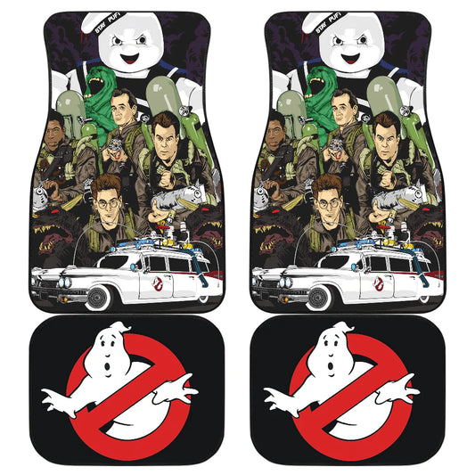 Ghostbusters Car Floor Mats Ghostbusters Characters Stay Puft Marshmallow Man Car Mats