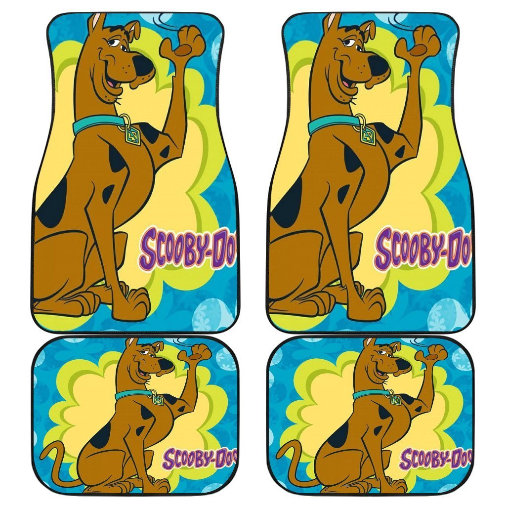 Scooby Doo Car Mats Handsome Scooby Doo Graphic Car Car Floor Mats Colorful