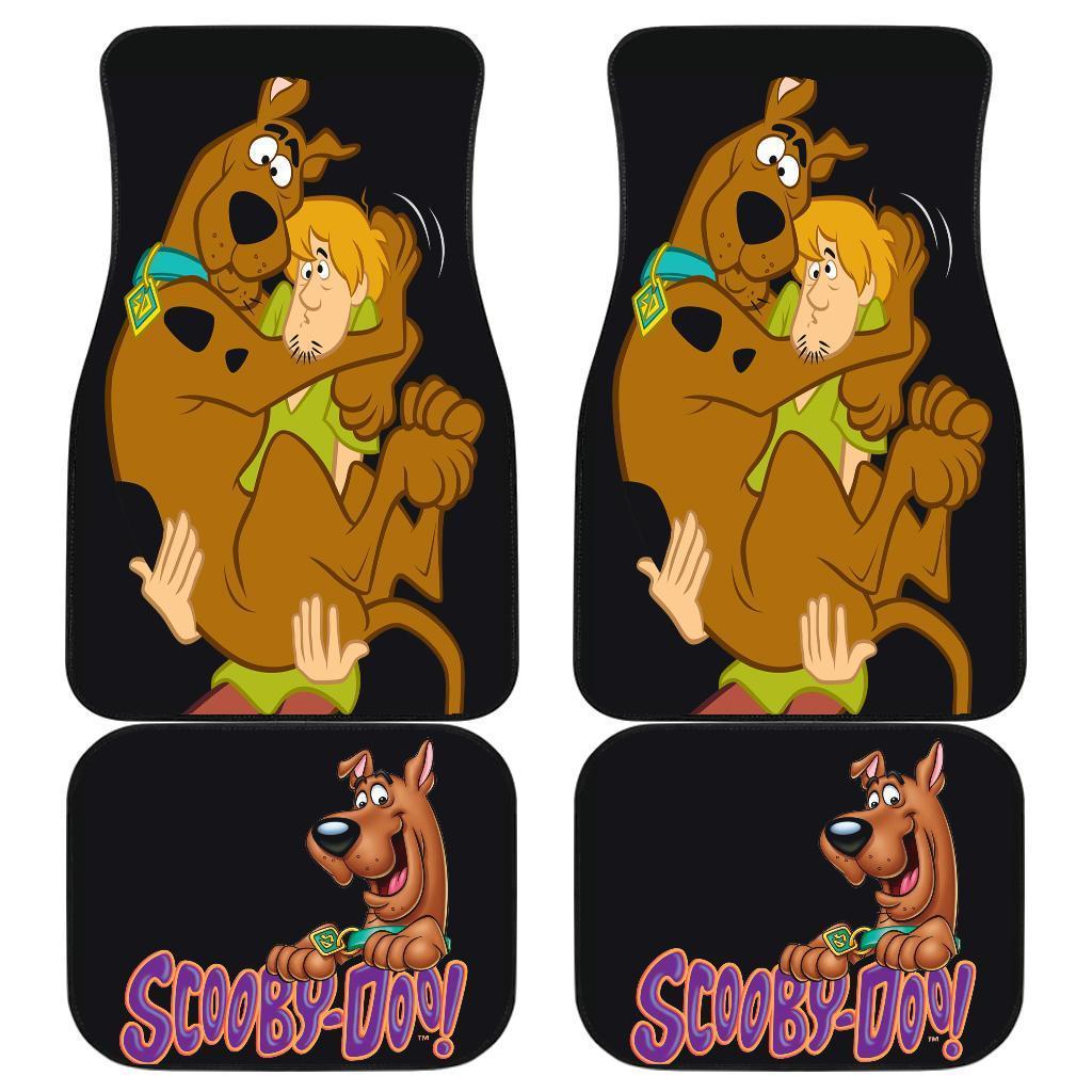 Scooby Doo Car Mats Scooby Doo Hugging Shaggy Graphic Car Car Floor Mats Colorful