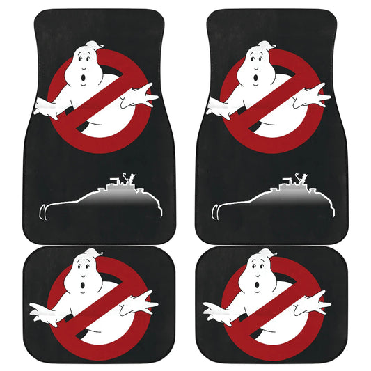 Ghostbusters Car Floor Mats Ghostbusters Symbol Van Silhouette Car Mats