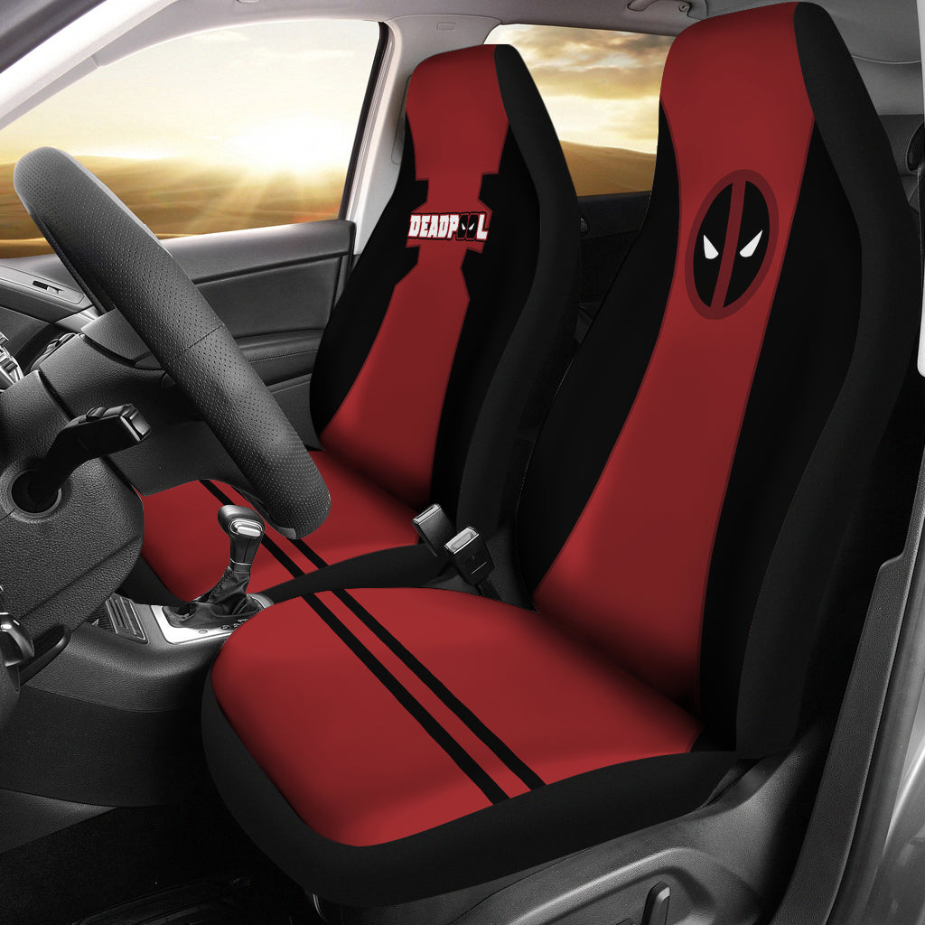 Deadpool Comic Car Seat Covers