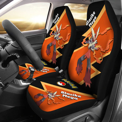 Mega Blaziken Car Seat Covers