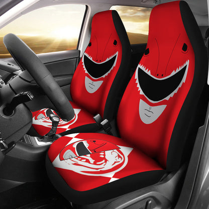 Mighty Morphin Power Rangers Red Car Seat Covers