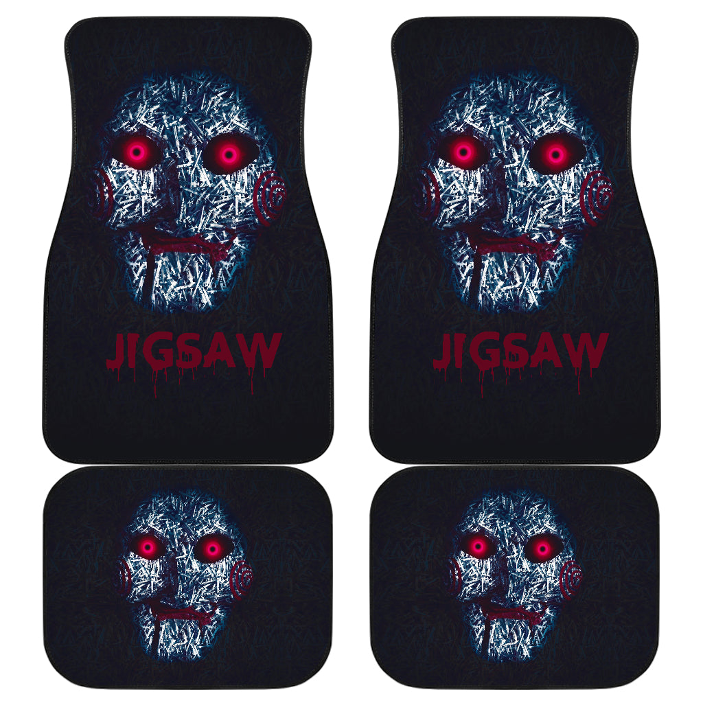 Horror Jigsaw Car Floor Mats Jigsaw Do You Like Games Car Mats