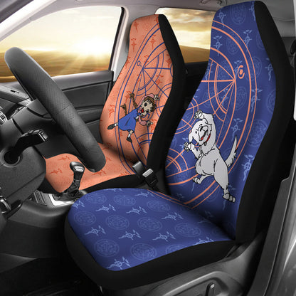 Chimera Nina Fullmetal Alchemist Premium Custom Anime Car Seat Covers Decor Protectors