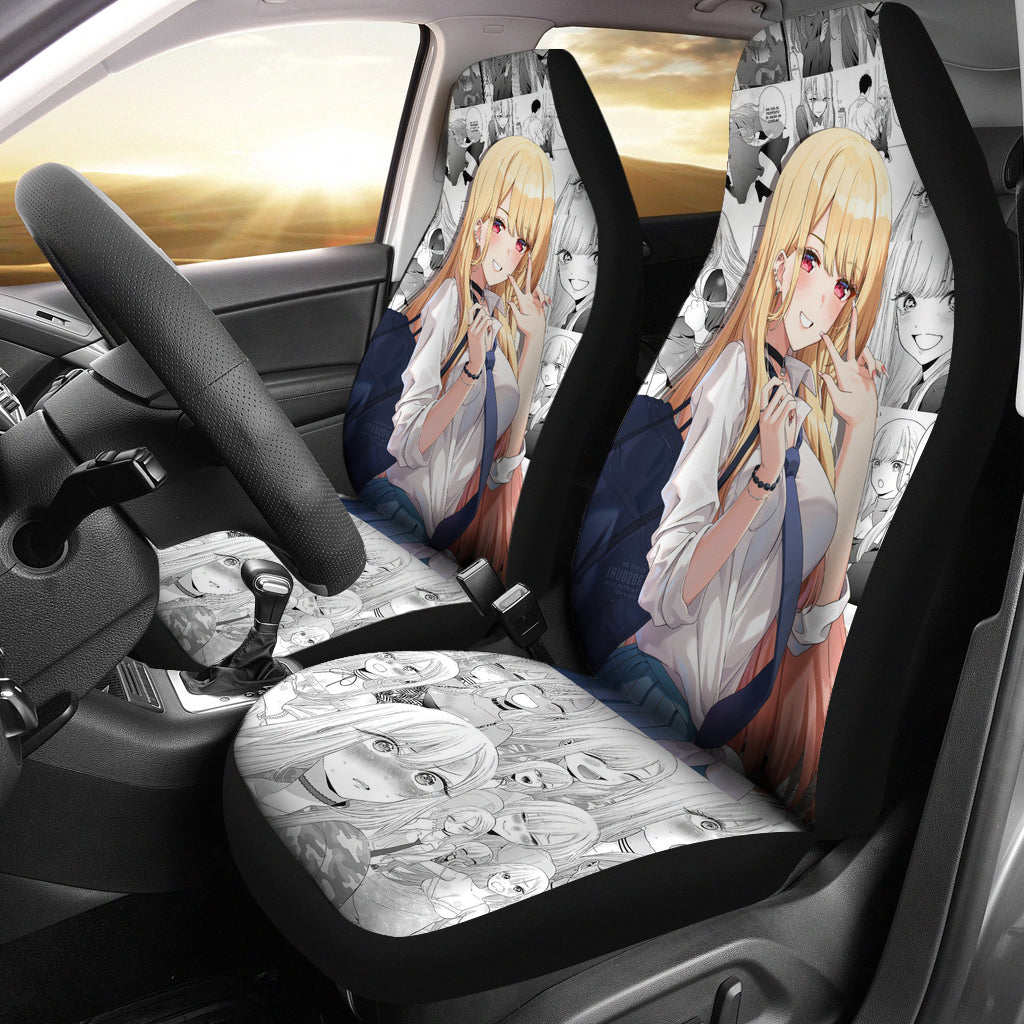 My Dress Up Darling Marin Waifu Anime Girl Car Seat Cover