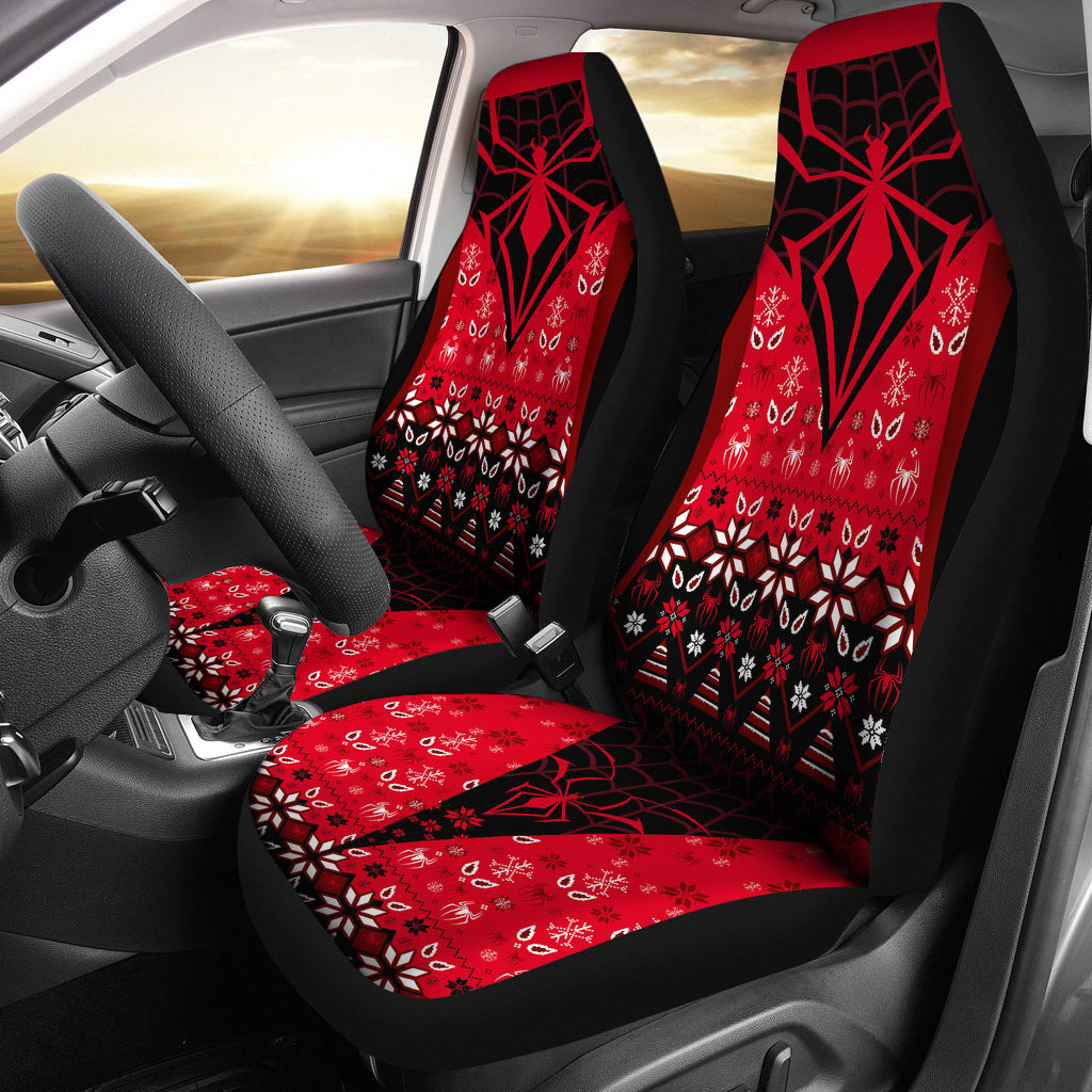 Spider Man Luxury Christmas Car Seat Covers