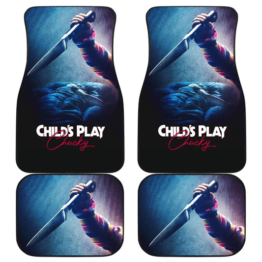 Horror Car Floor Mats Chucky Child's Play Horror Film Halloween Car Floor Mats Horror Car Mats