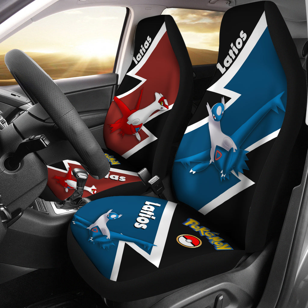 Latios Latias Car Seat Covers