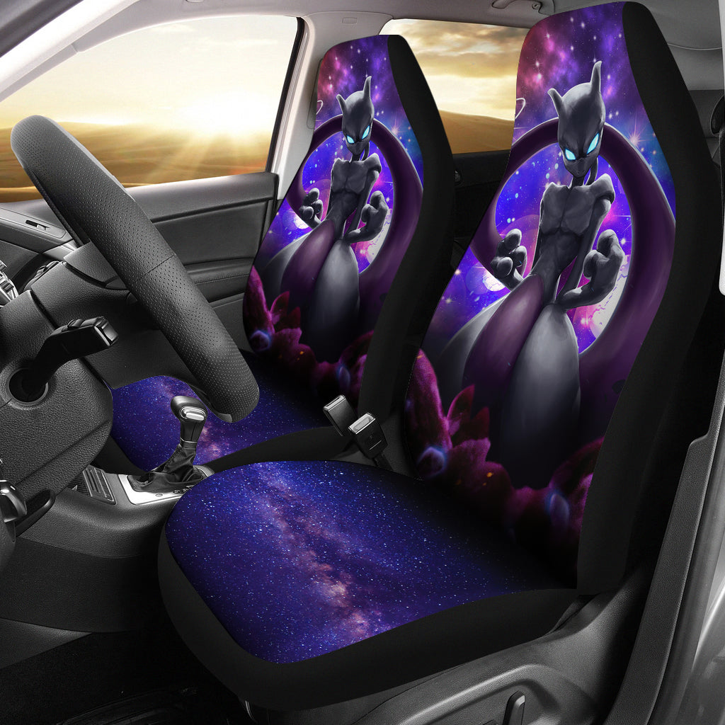 Mewtwo Galaxy Legendary Car Seat Covers