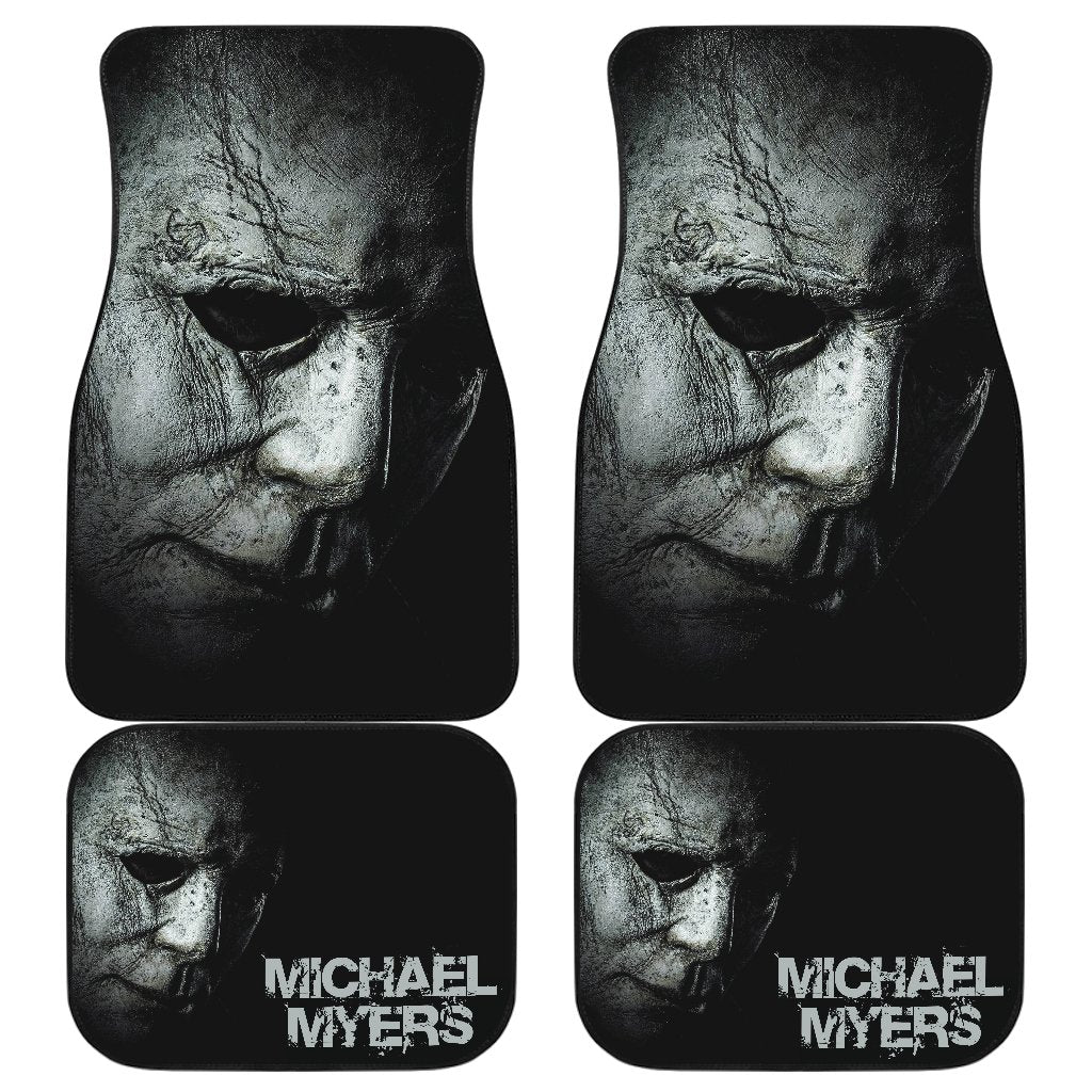 Horror Car Floor Mats Michael Myers Face House On Hill Car Mats