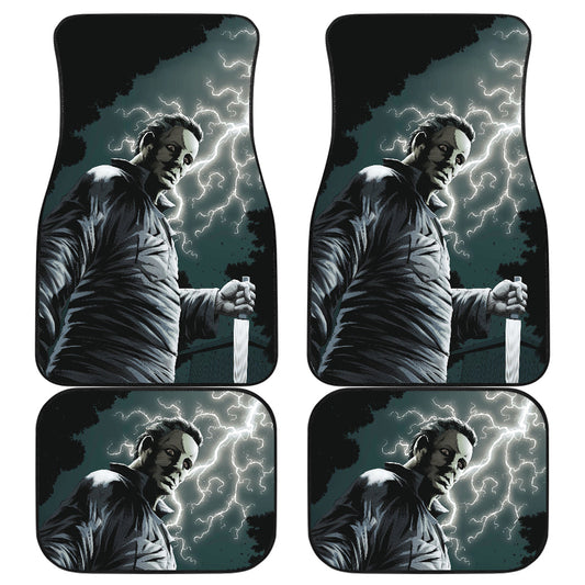 Horror Car Floor Mats Michael Myers Horror Halloween Car Floor Mats Michael Myers Car Mats