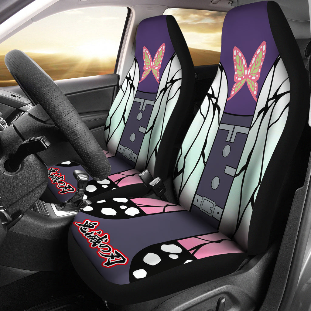 Demon Slayer Anime Shinobu Car Seat Covers